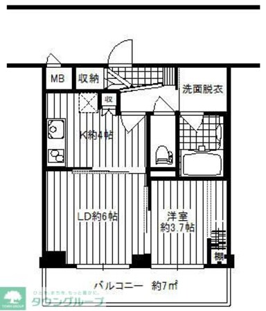 ダイヤモンドクレスト南流山の物件間取画像